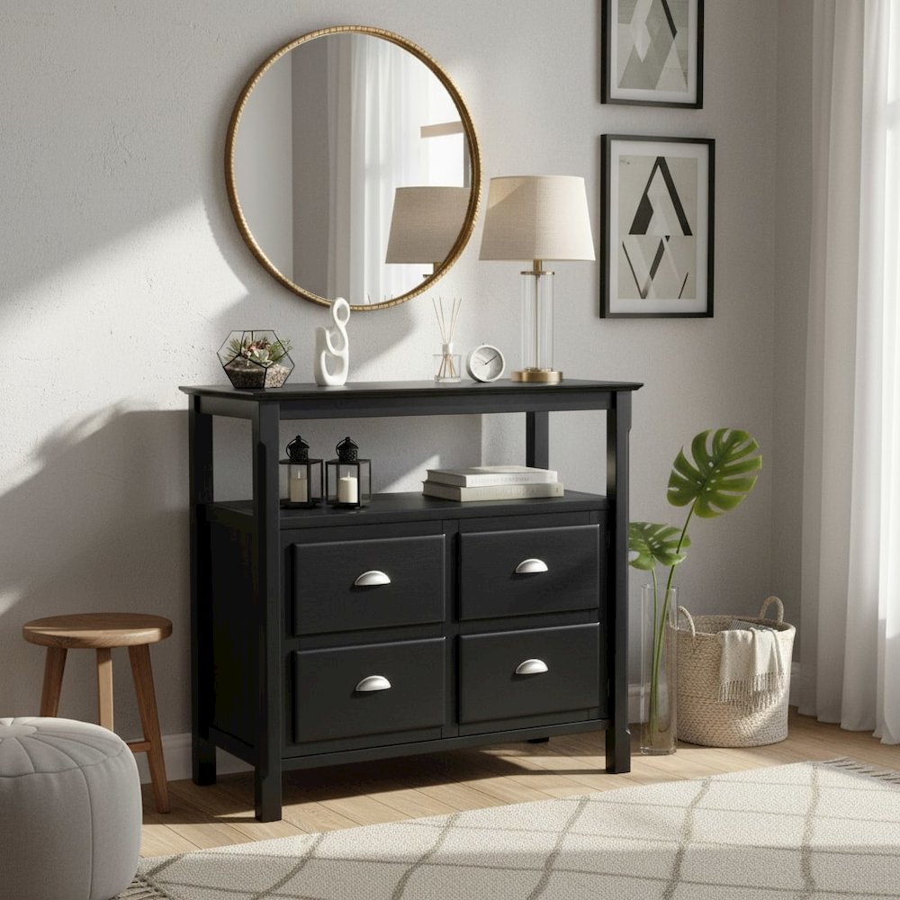 Buffet Table, Two Door Cabinet, Sideboard Server Console