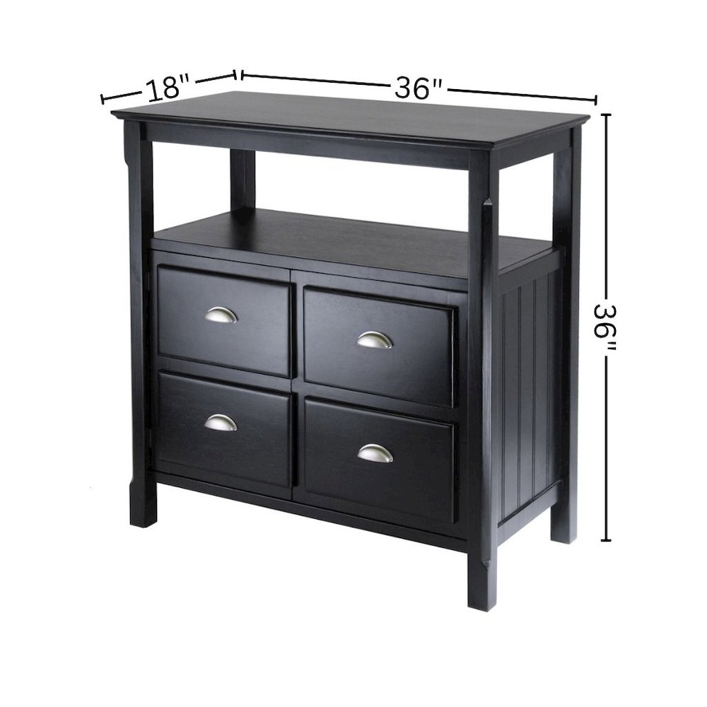 Buffet Table, Two Door Cabinet, Sideboard Server Console