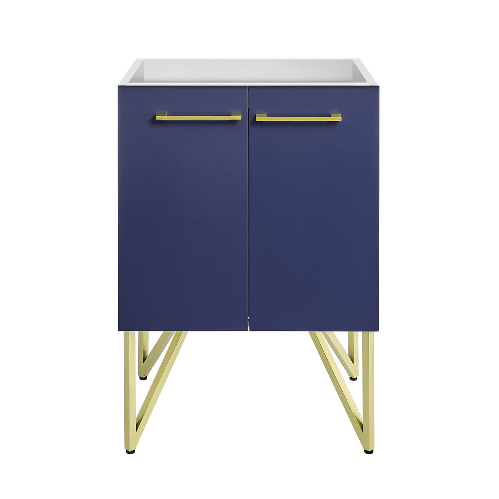Annecy 24 Navy Blue Bathroom Vanity Cabinet Only (SM-BV212NB)