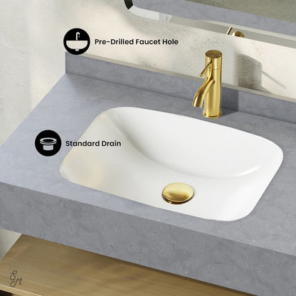 36" Wall-Mounted Bathroom Vanity in Natural Oak with Charcoal Gray Sink Top