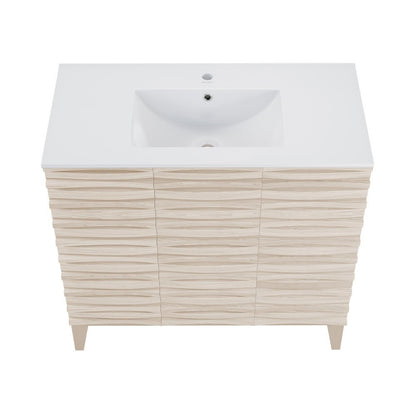 Cascade 36'' Bathroom Vanity in White