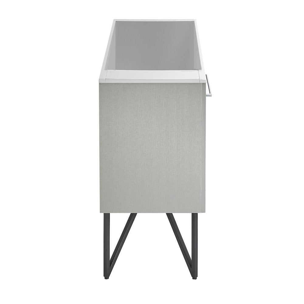 Annecy 48 Brushed Gray Bathroom Vanity Cabinet Only (SM-BV234)