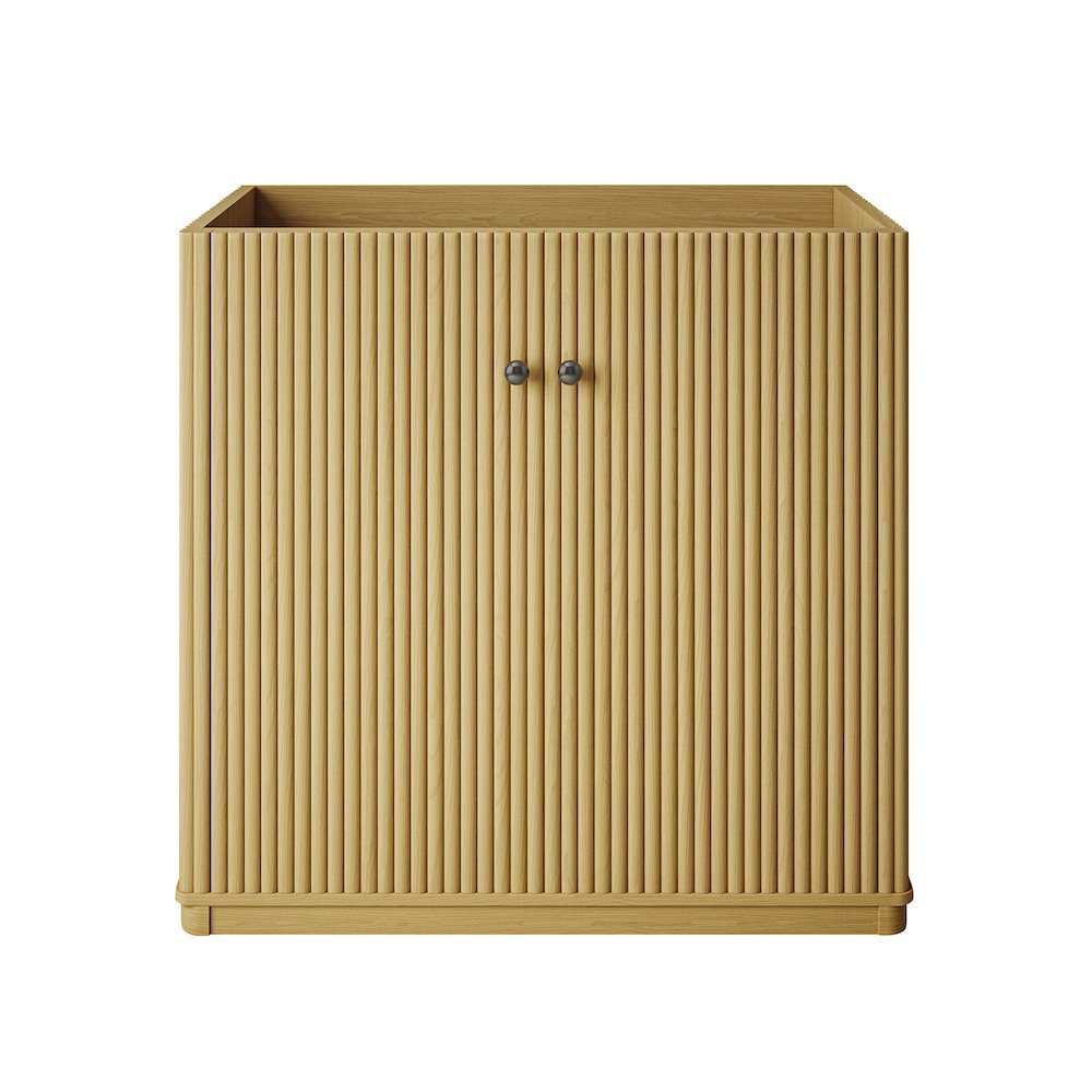 Lafayette 36" Freestanding Bathroom Vanity Cabinet without Top in Natural Oak