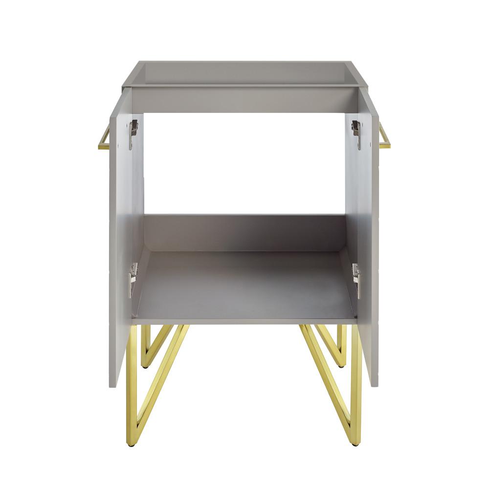 Annecy 24 Diamond Grey Bathroom Vanity Cabinet Only (SM-BV257E)