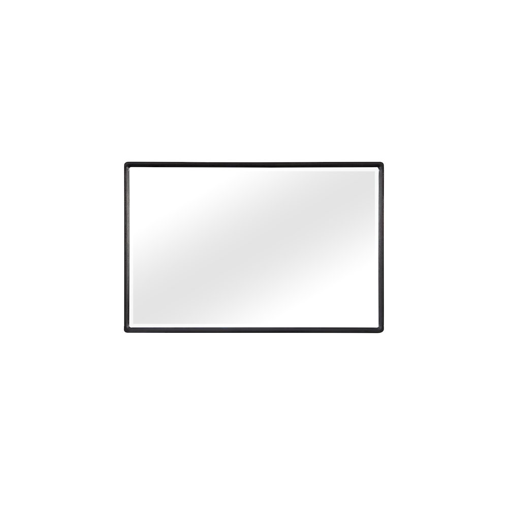 Aurora Rectangle Wood Mirror