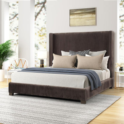 Milo Upholstered Queen Bed In A Box