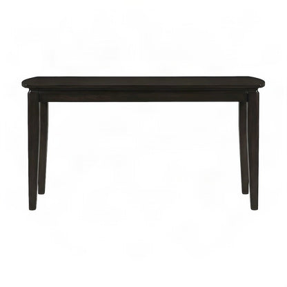Elm Veneer Sofa Table with Solid Poplar Frame, Console Entry Table