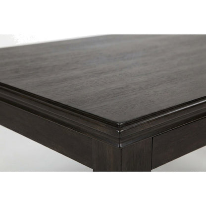 Elm Veneer Sofa Table with Solid Poplar Frame, Console Entry Table