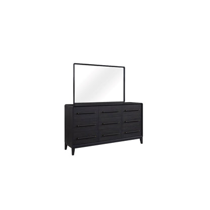 Aurora 9 Drawer Dresser - Peppercorn