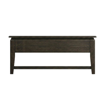 Mahogany Lift Top Cocktail Table – Modern Coffee Table with Storage