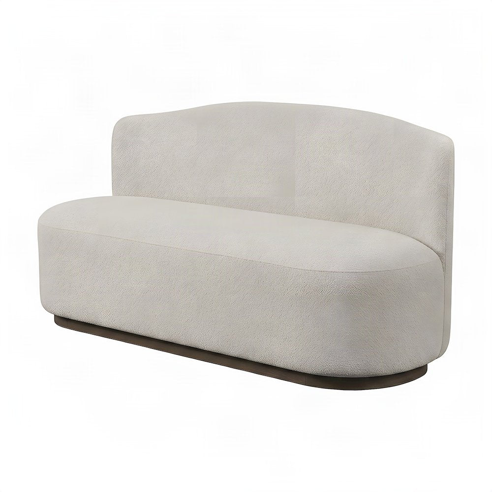 Upholstered Dining Bench with Padded Seat, Transitional Style, Cocoa