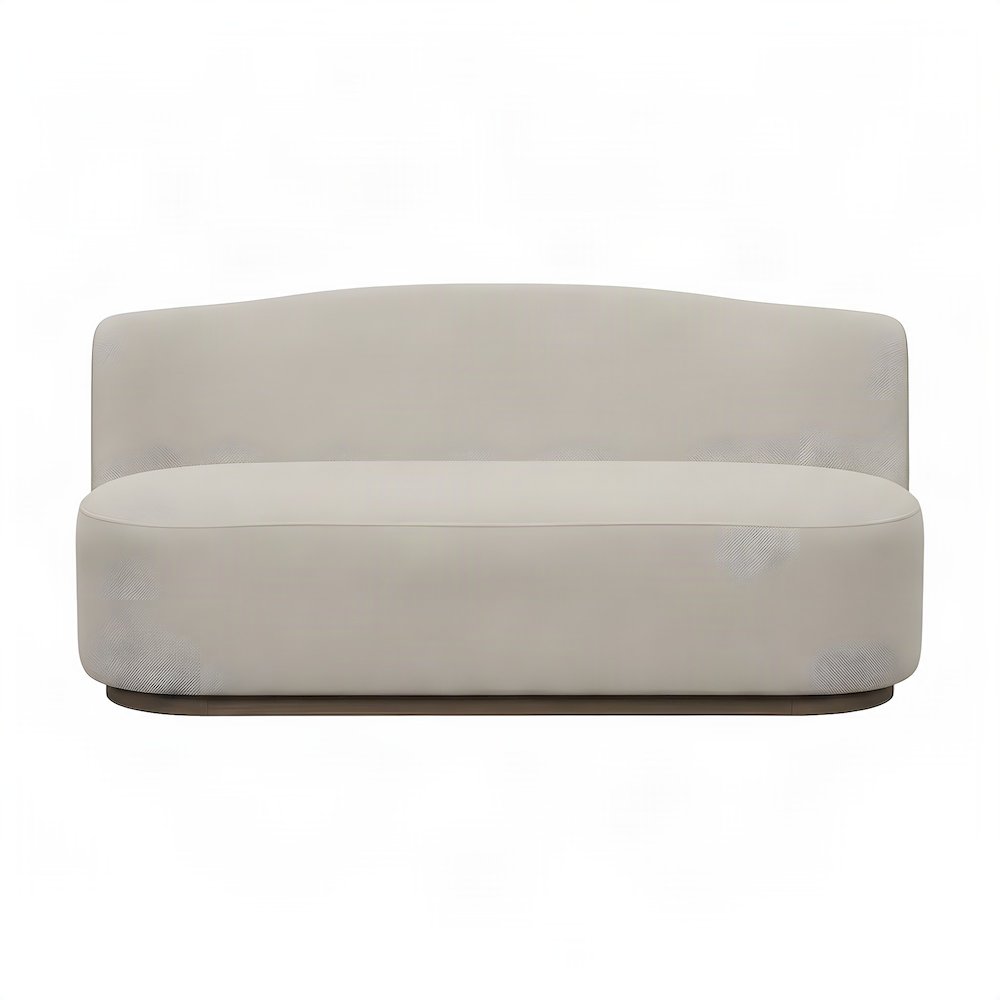 Upholstered Dining Bench with Padded Seat, Transitional Style, Cocoa