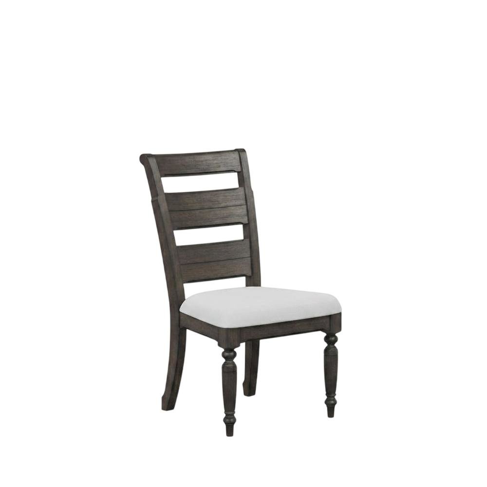 Solid Hardwood Ladder Back Dining Chair for Kitchen Dining Room, Set of 2