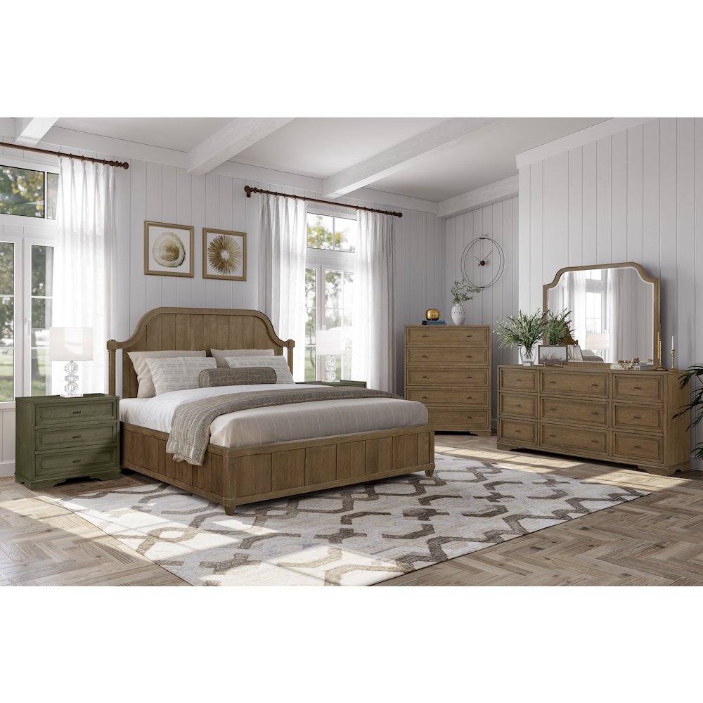 Magnolia 5-Drawer Chest - Almond