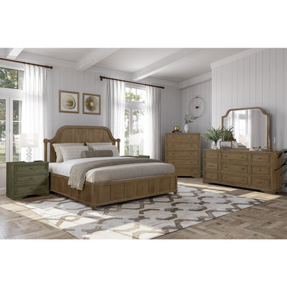 Magnolia 5-Drawer Chest - Almond