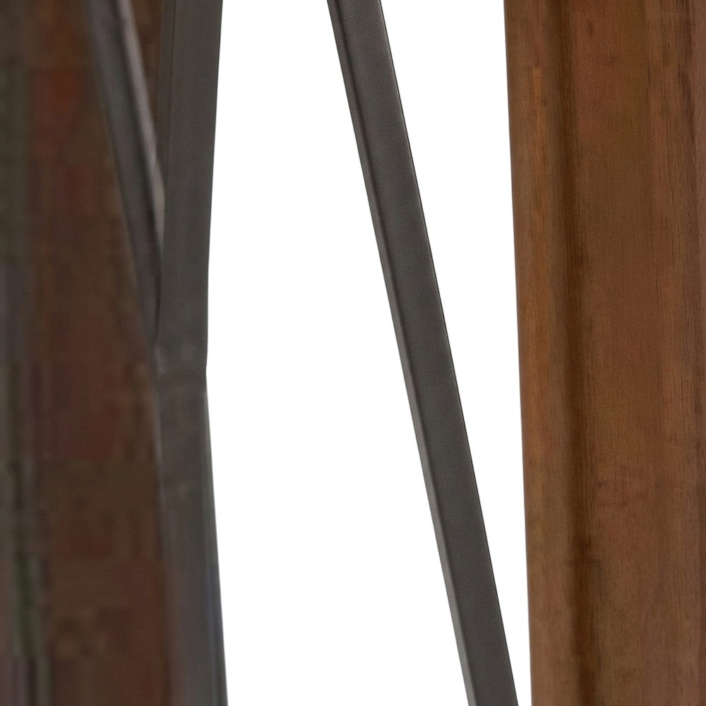 Solid Rubberwood and Birch Sofa Table, Console Entryway Table