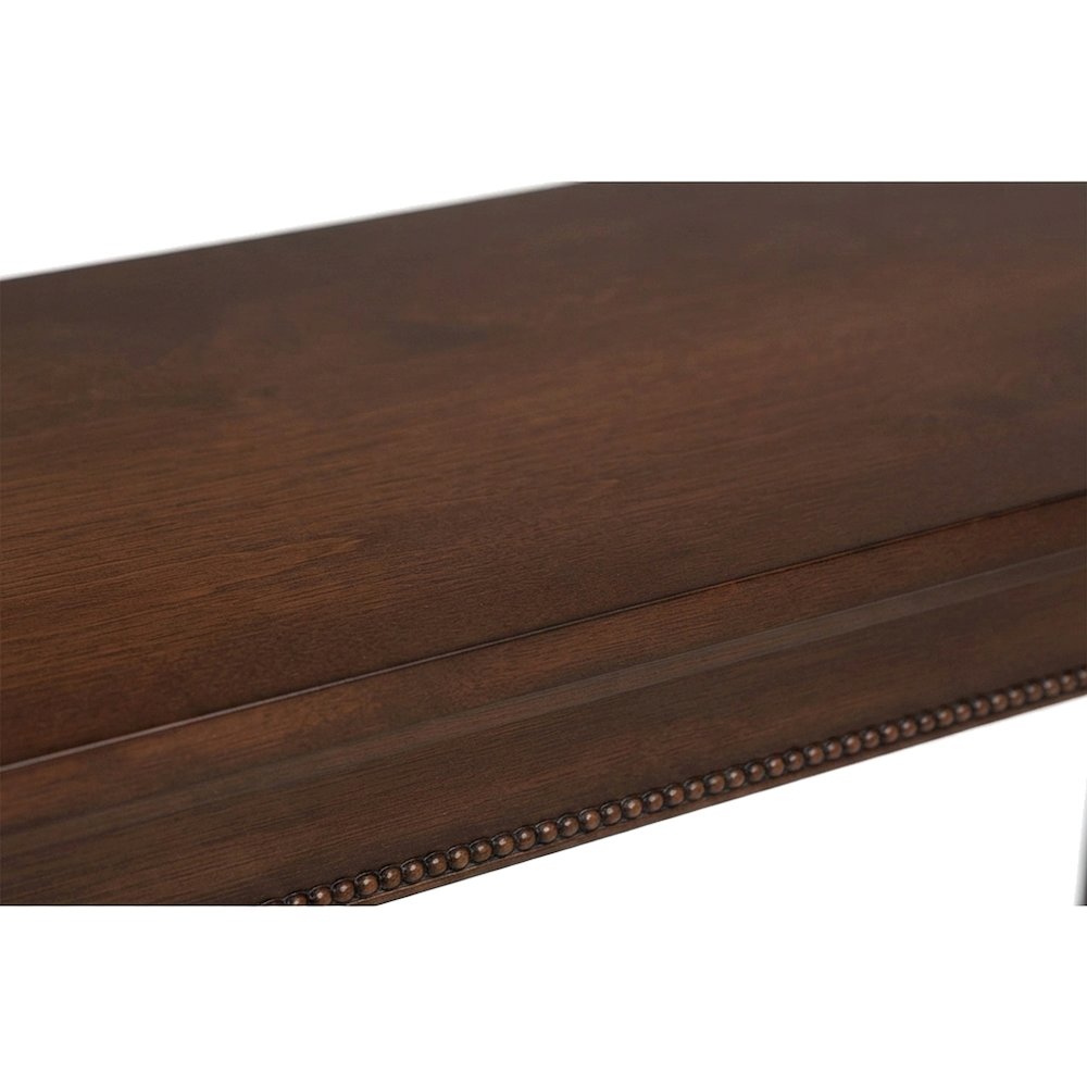 Solid Rubberwood and Birch Sofa Table, Console Entryway Table