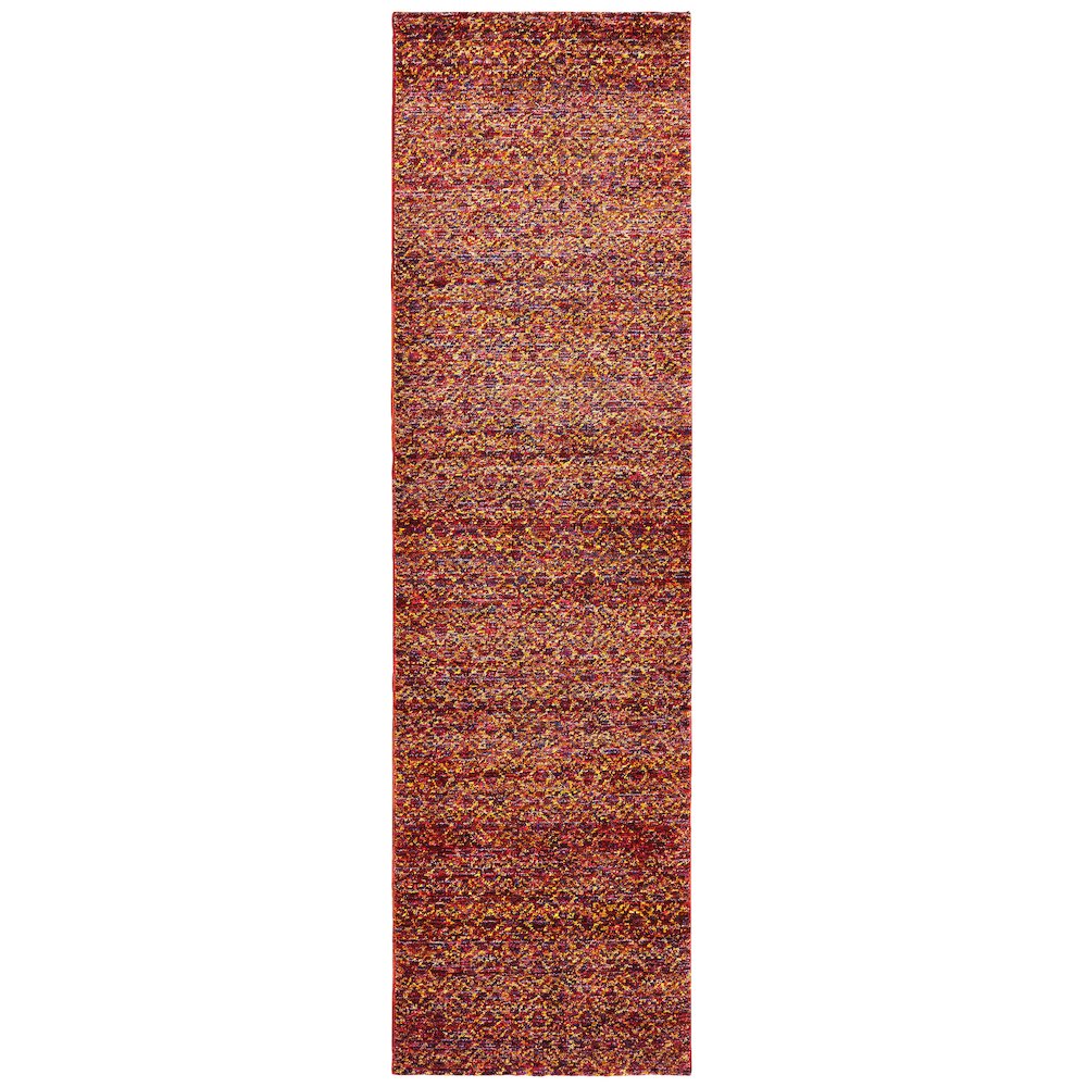 ATLAS Red 2' 6 X 12' Area Rug