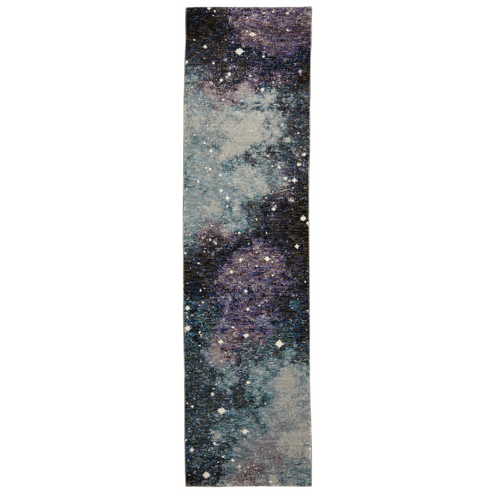 EVOLUTION Midnight 2' 6 X 12' Area Rug