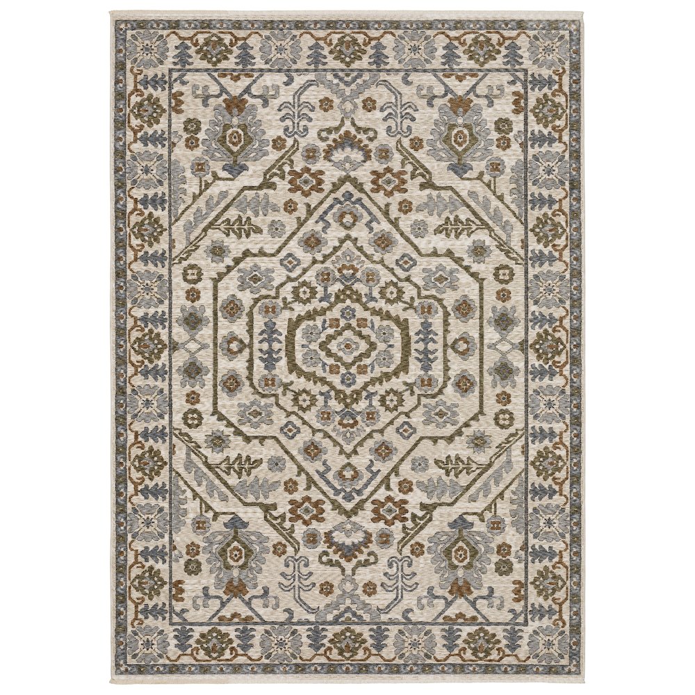 HASTINGS HA02I3'10" X  5' 5" Ivory color rug
