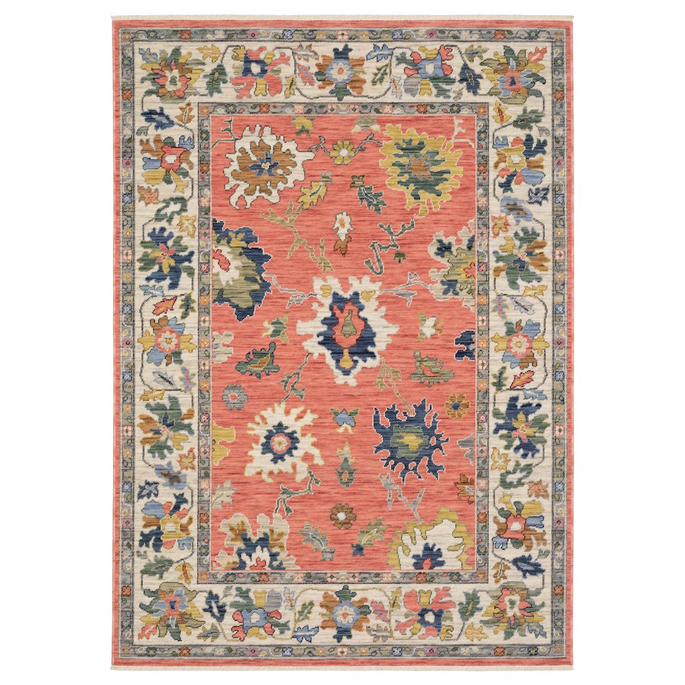 Runner Traditional Rug Made of Wool/Nylon, Pink color