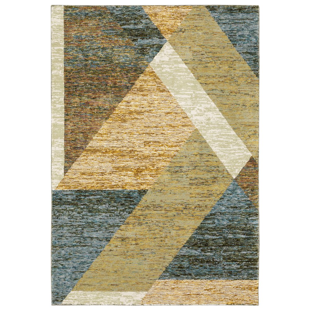 STRADA Gold 5' 3 X  7' 3 Area Rug