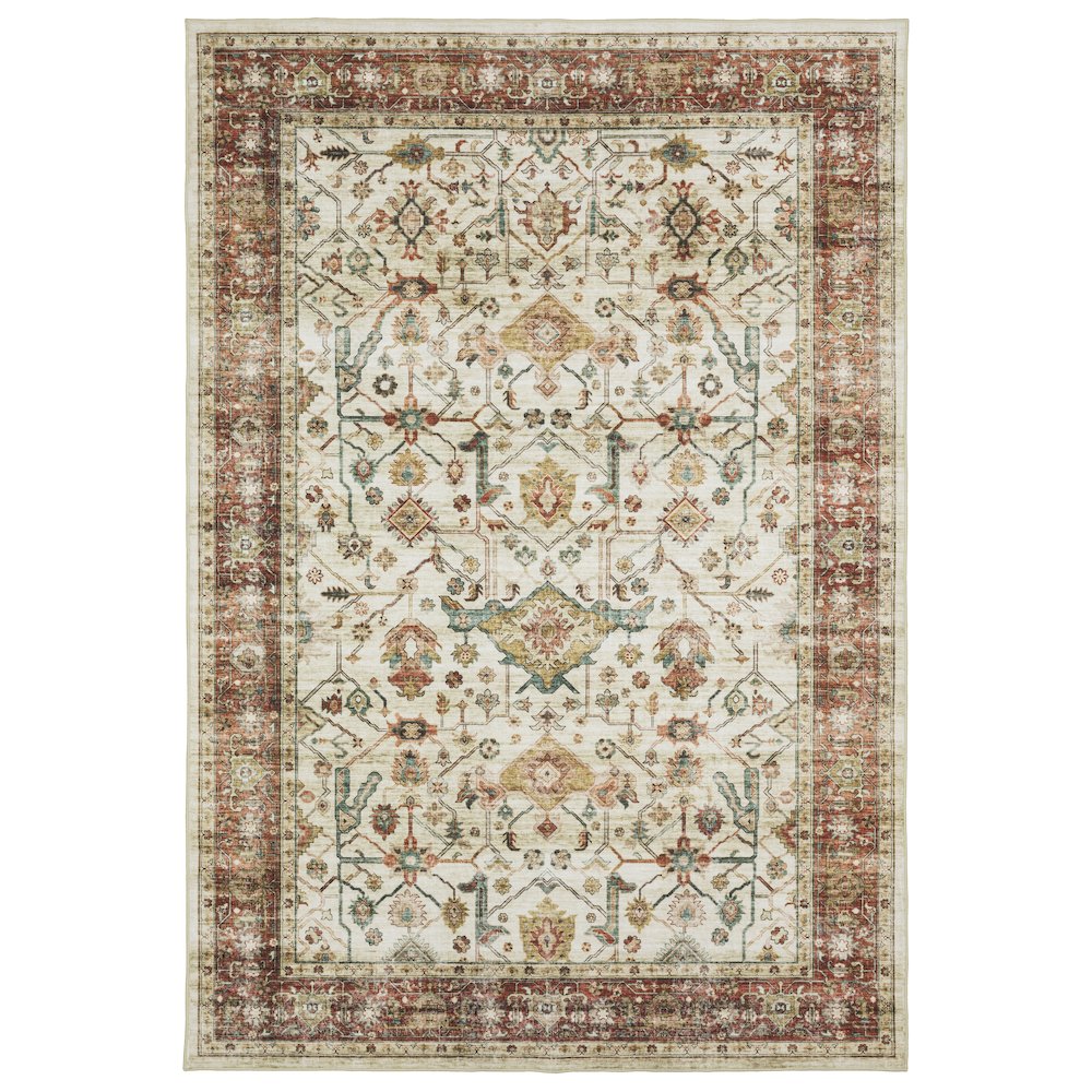 SUMTER Ivory 3' 6 X  5' 6 Area Rug
