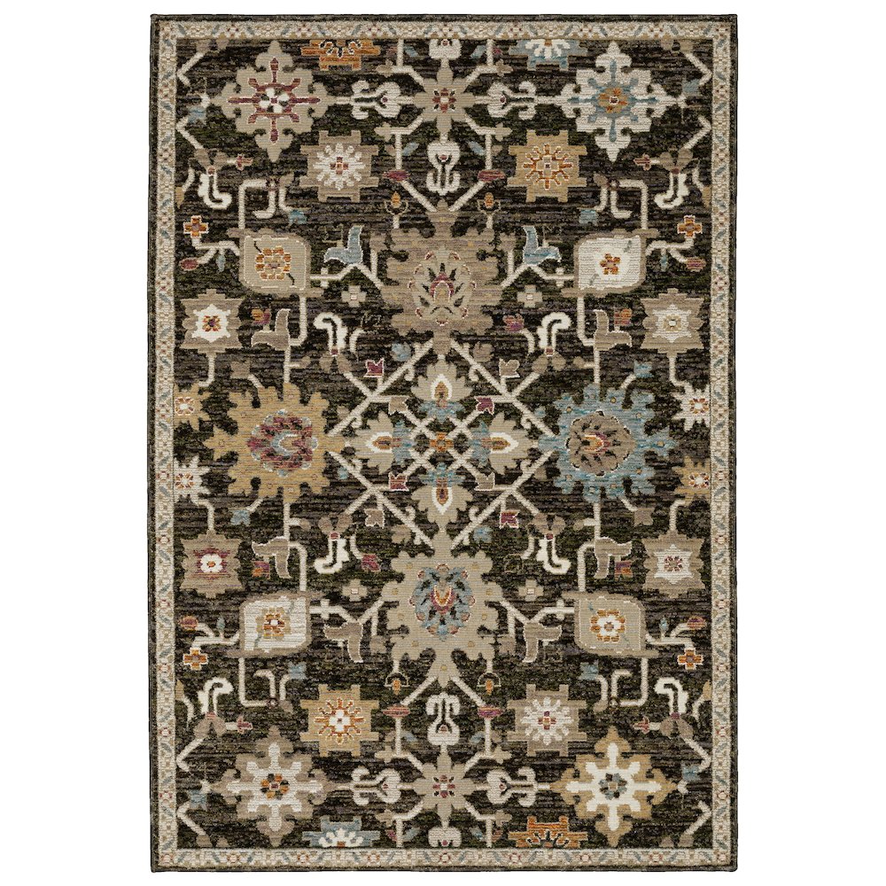 ANDORRA Brown 5' 3 X  7' 3 Area Rug