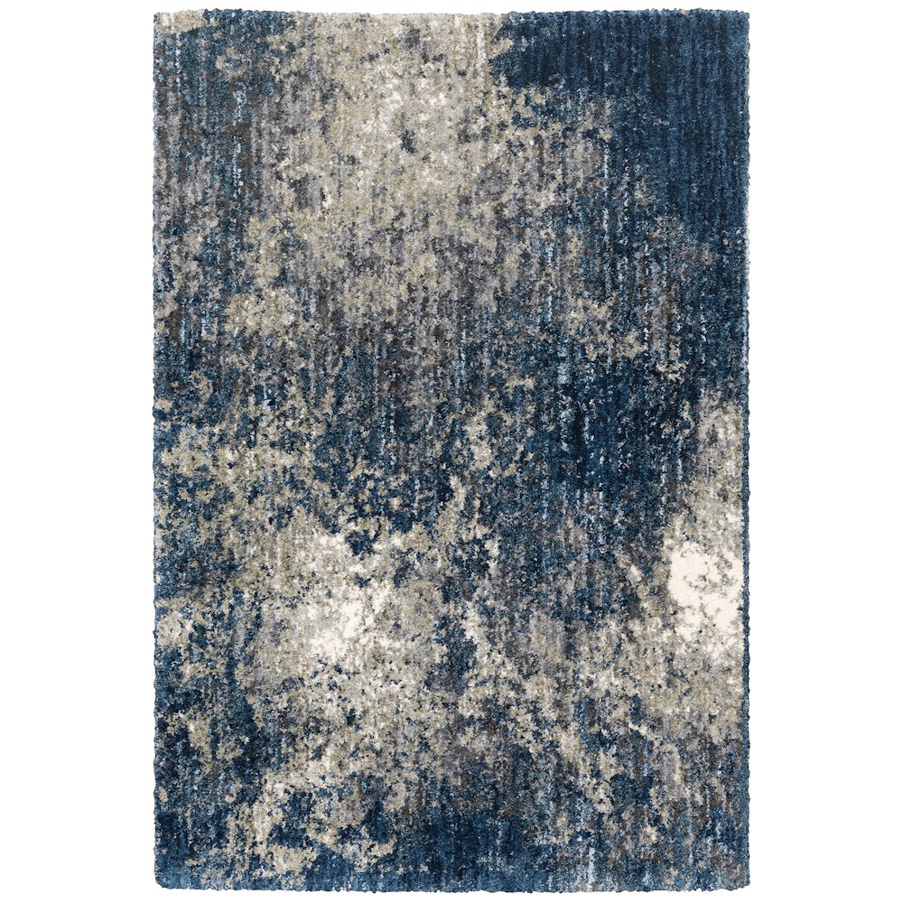 ASPEN Blue 6' 7 X  9' 6 Area Rug