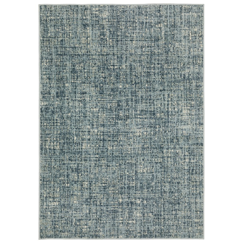 BRANSON Blue 6' 7 X  9' 2 Area Rug