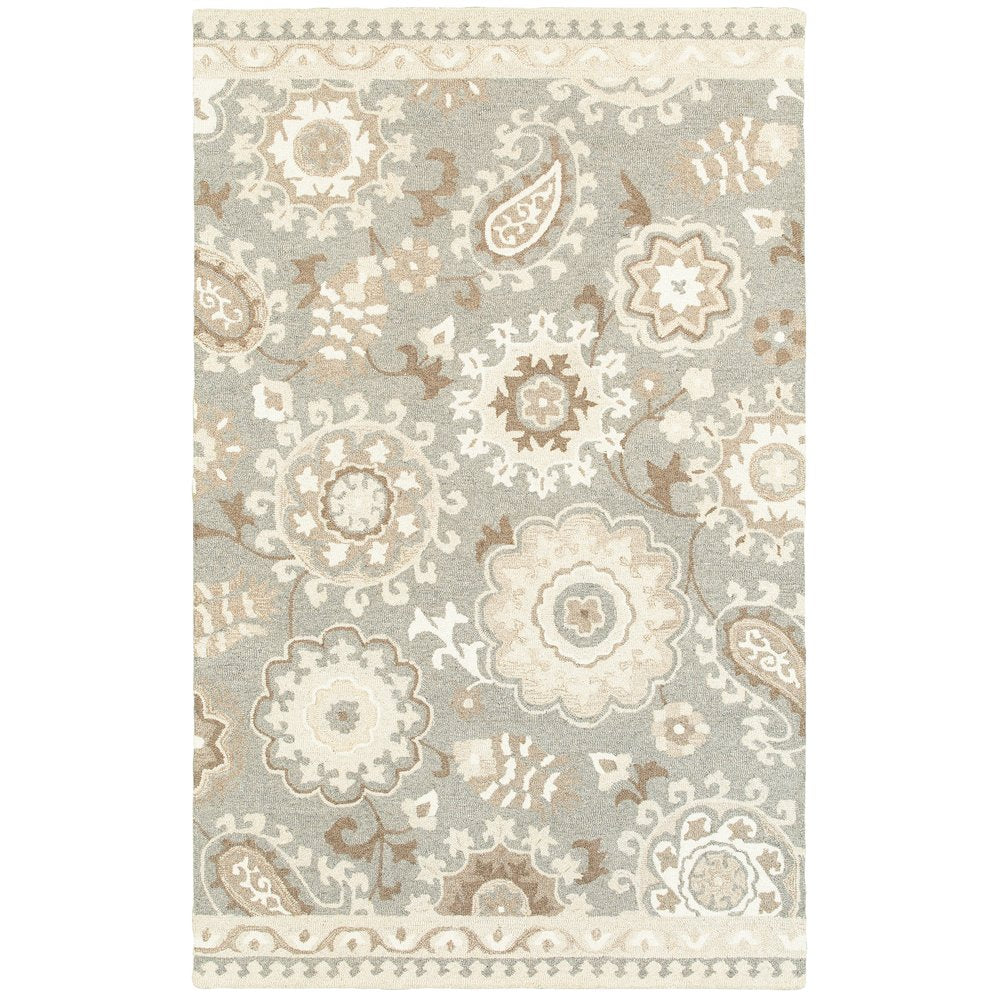 CRAFT Grey 8' X 10' Area Rug