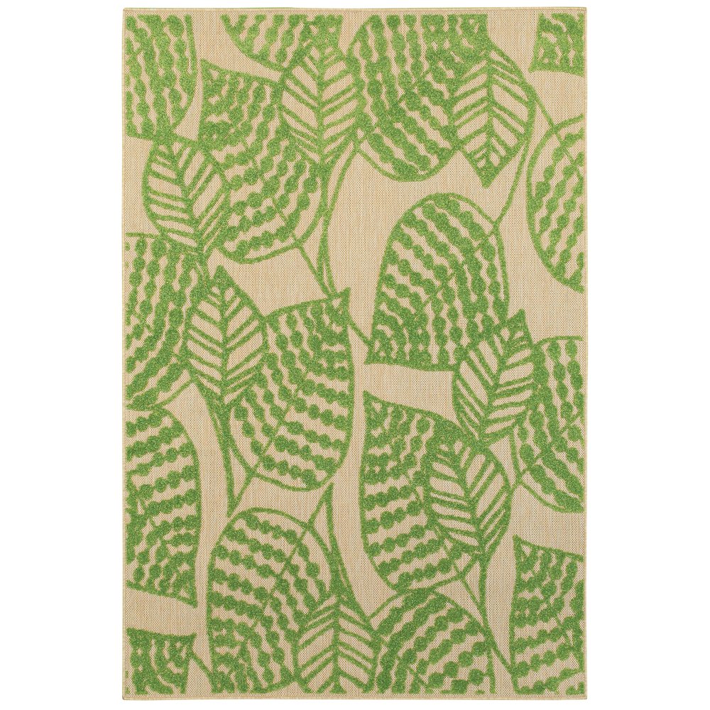 CAYMAN Sand 6' 7 X  9' 6 Area Rug