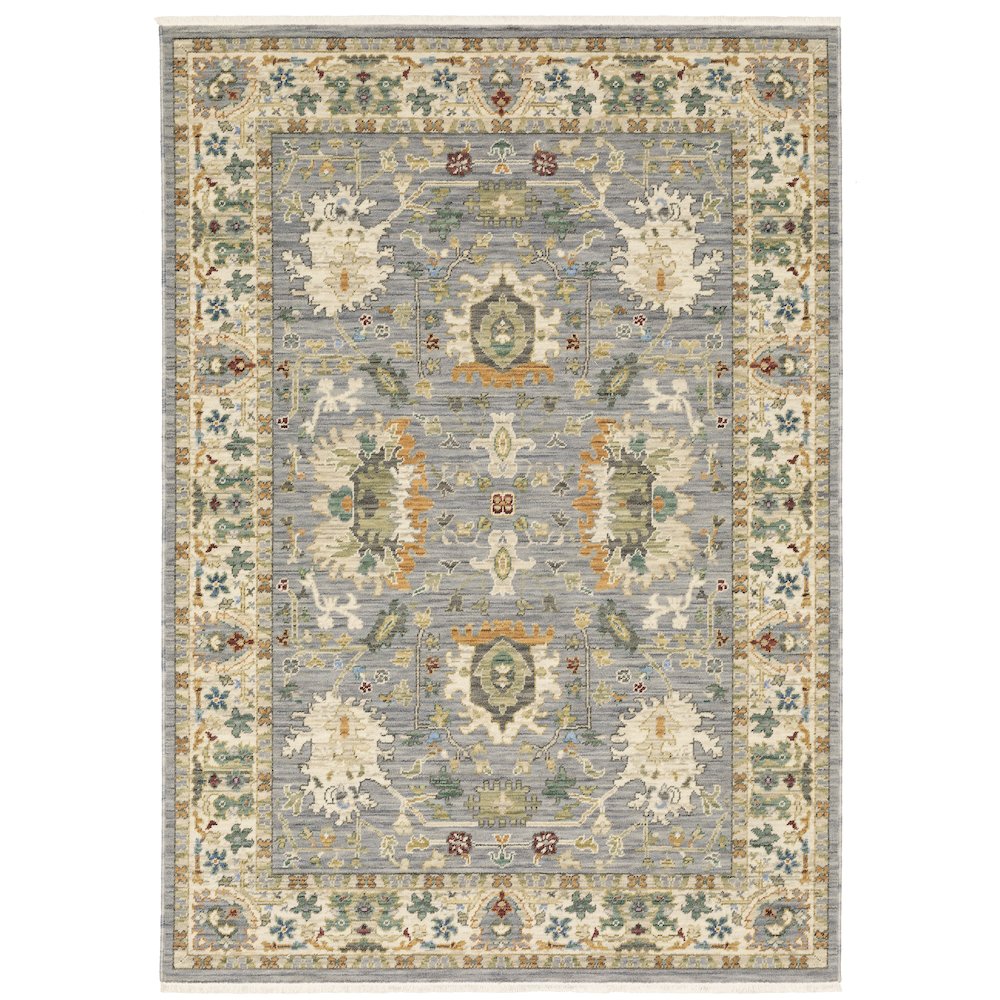 LUCCA Blue 6' 7 X  9' 6 Area Rug