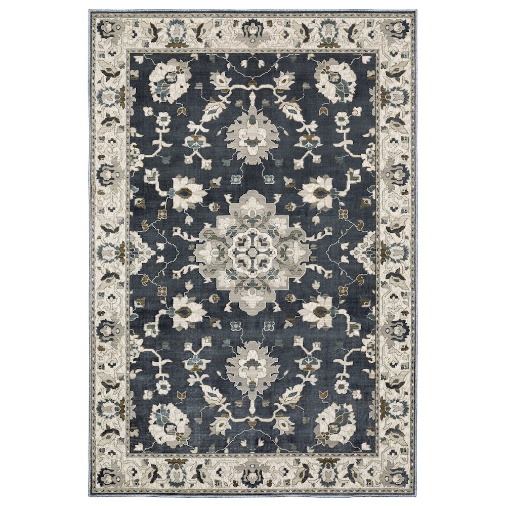 ELLINGTON Blue 9'10 X 12'10 Area Rug