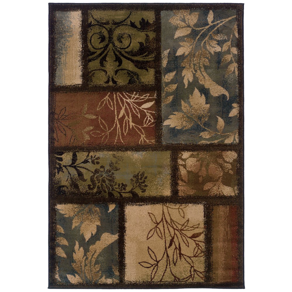 HUDSON Brown 7' 8 X 10'10 Area Rug