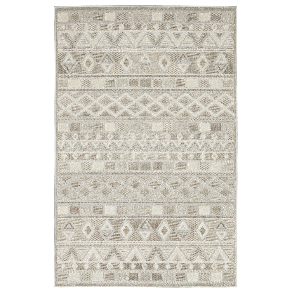 TANGIER Beige 9'10 X 12'10 Area Rug