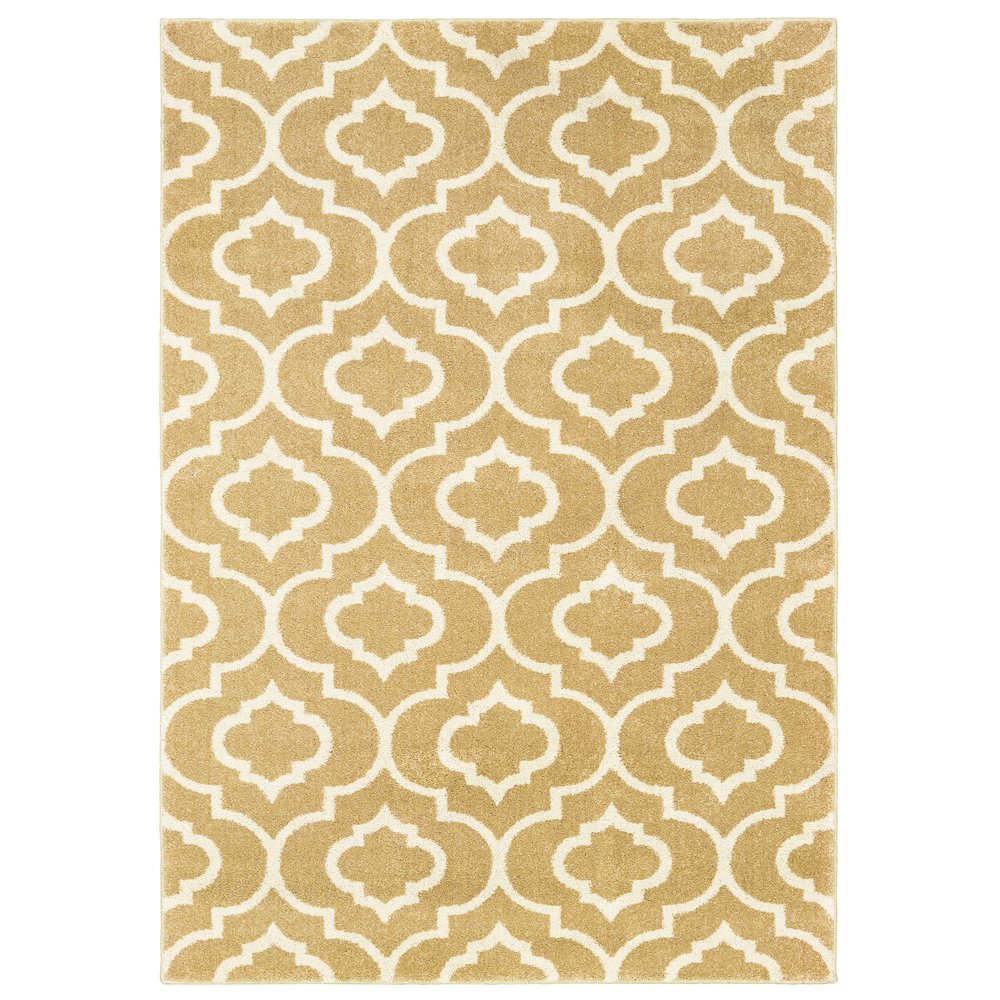 CARSON Gold 9'10 X 12'10 Area Rug