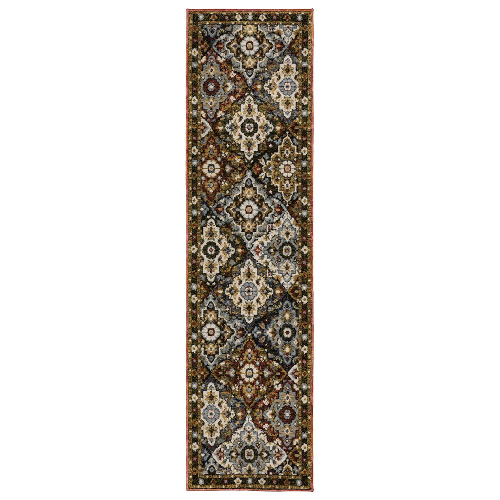ANDORRA Red 2' 3 X  8' Area Rug