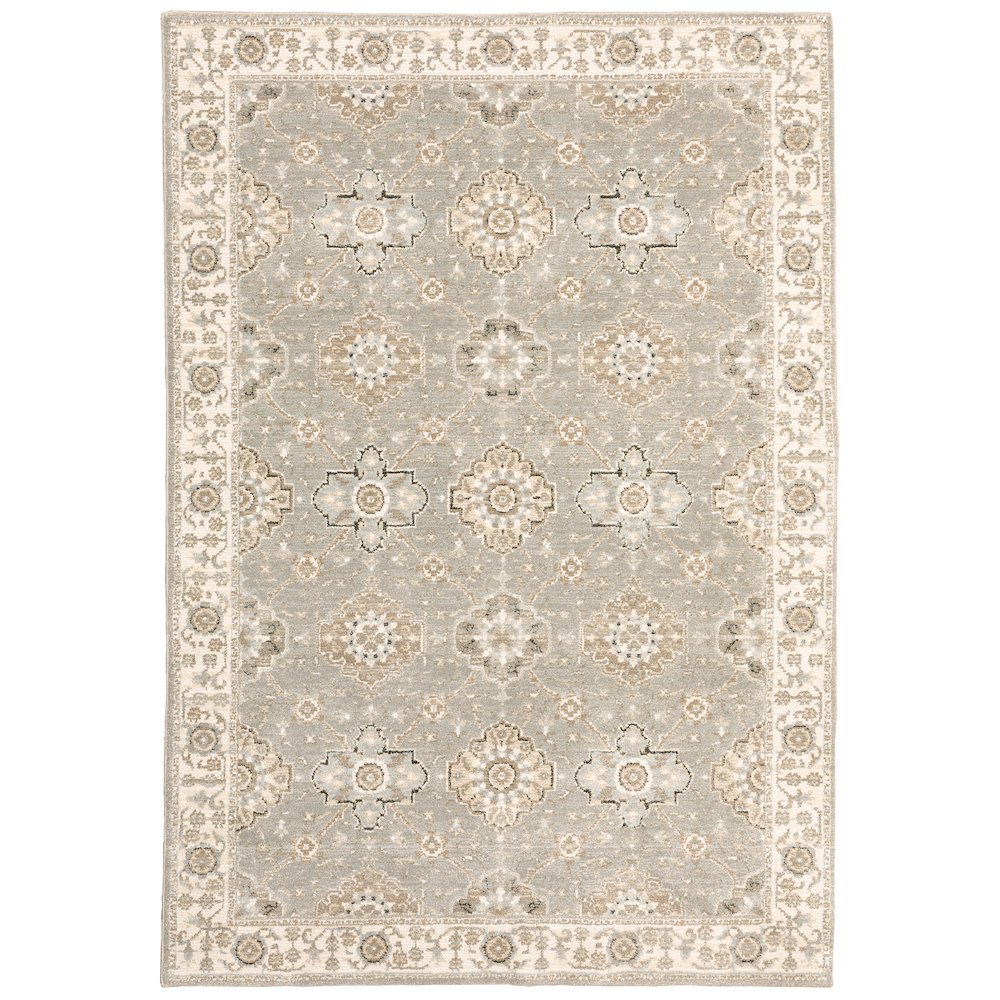 ANDORRA Grey 1'10 X  3' 2 Area Rug