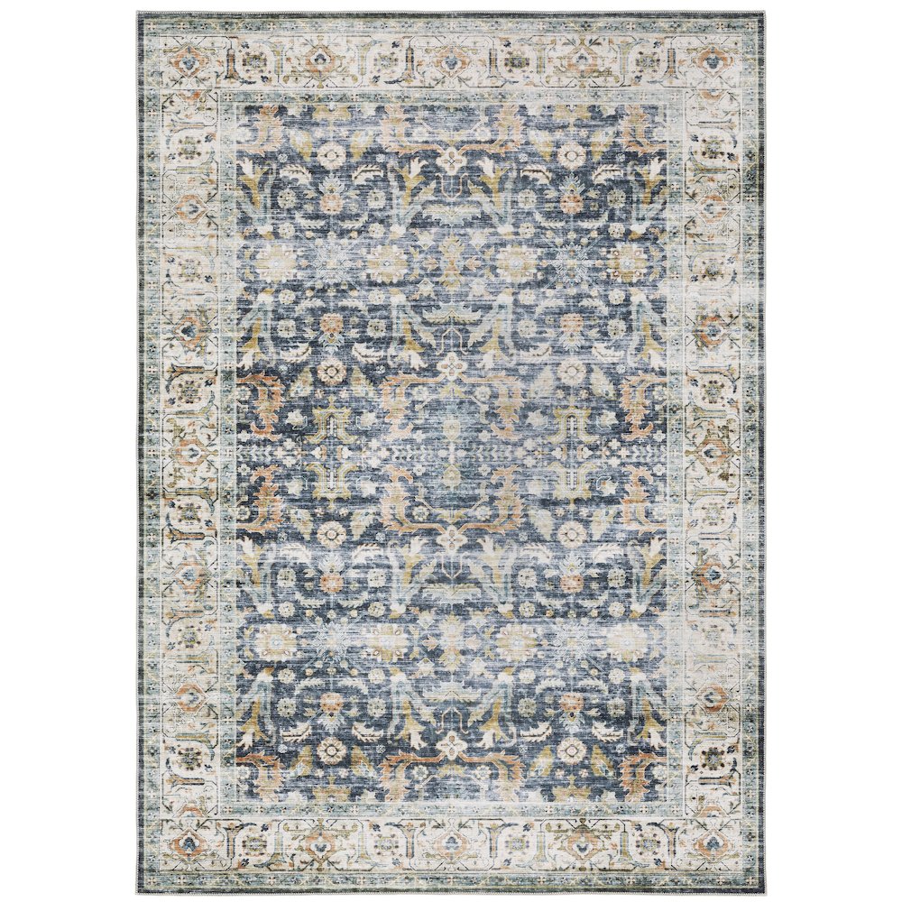 CHARLESTON Blue 2' X  3' Area Rug