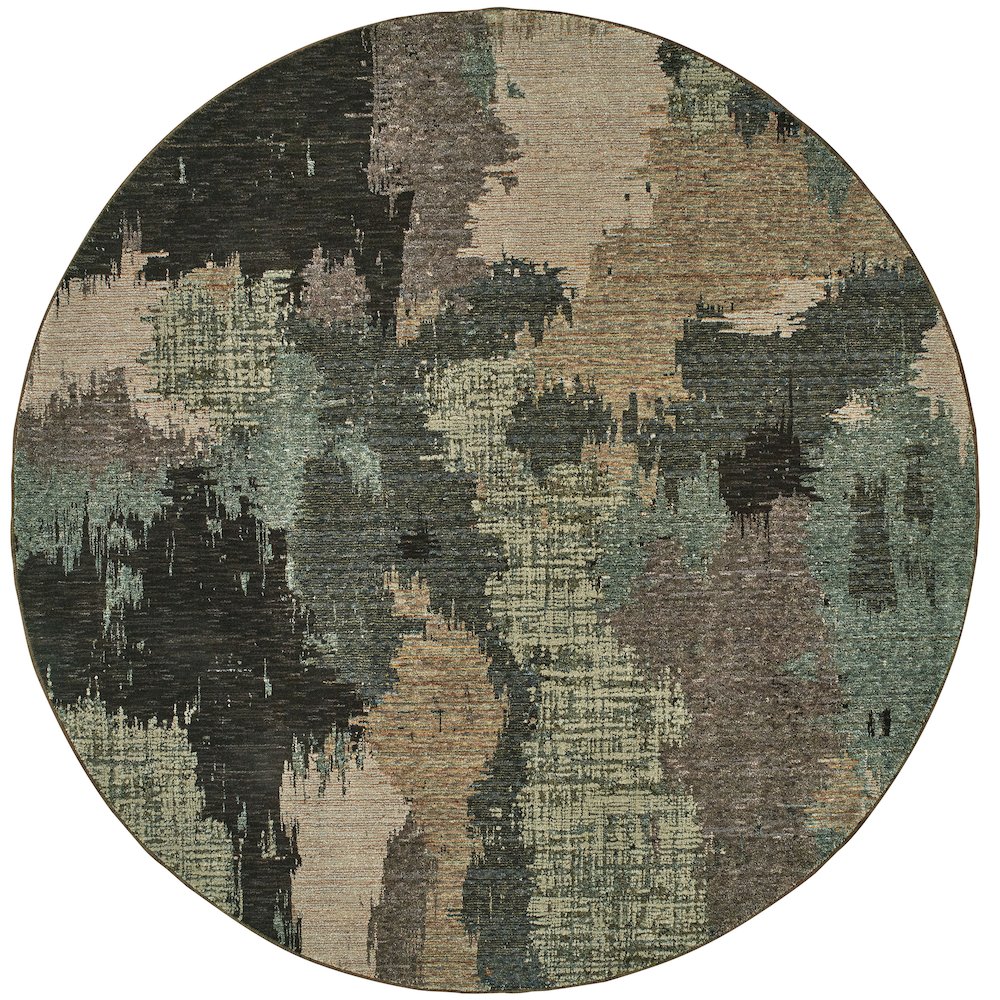 EVOLUTION Blue 7'10 Area Rug