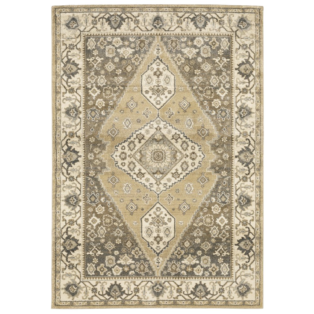 FLORENCE Beige 5' 3 X  7' 6 Area Rug