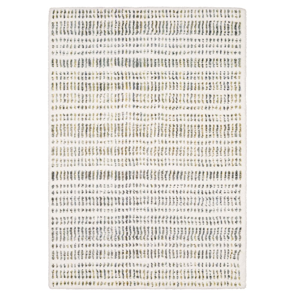 Scatter Casual Rug Made of Polyester, Ivory color