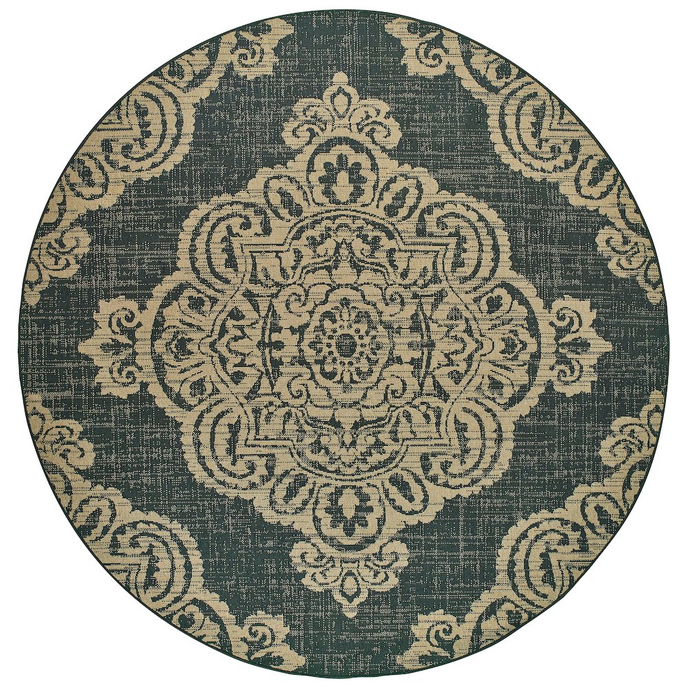 MARINA Black 7'10 Area Rug
