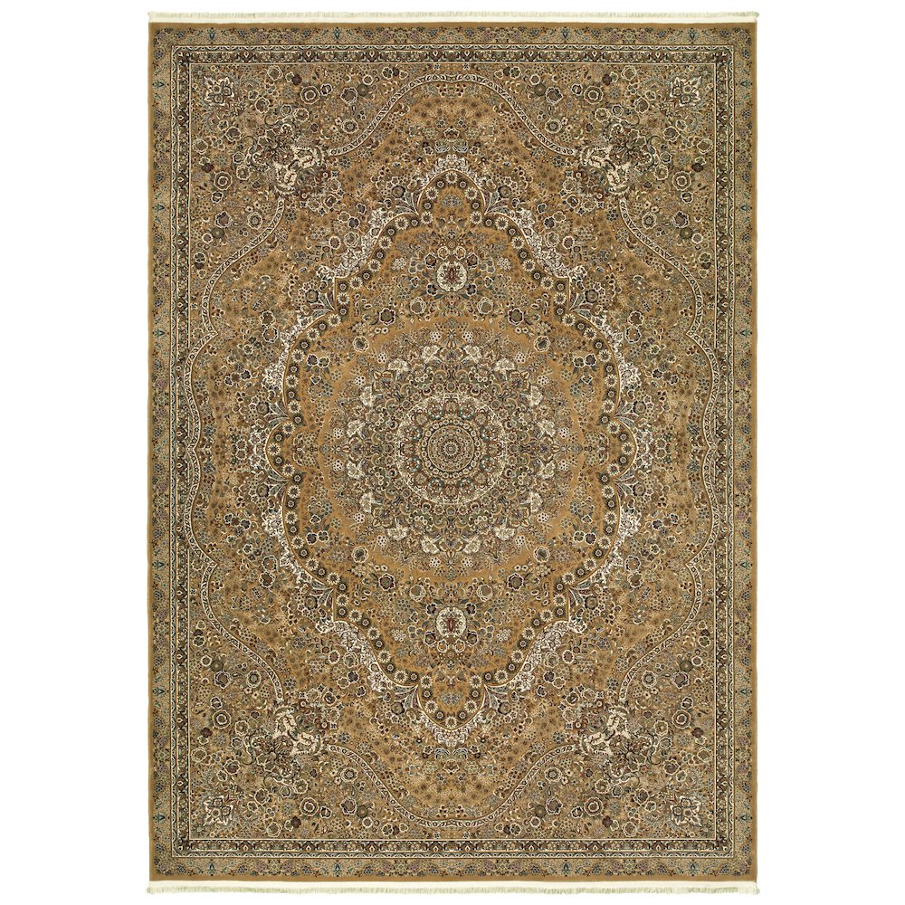 MASTERPIECE Gold 3'10 X  5' 5 Area Rug