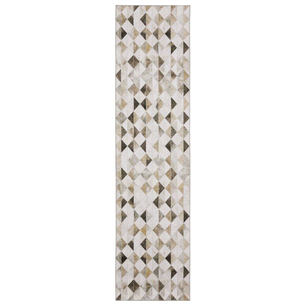 MYERS Beige 2' X  8' Area Rug