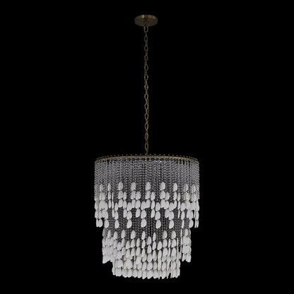 Farfalle 28-in 18 Light (40-watt) Brushed Champagne Gold Chandelier