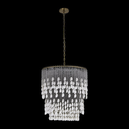 Farfalle 28-in 18 Light (40-watt) Brushed Champagne Gold Chandelier