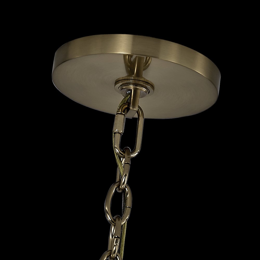 Farfalle 28-in 18 Light (40-watt) Brushed Champagne Gold Chandelier
