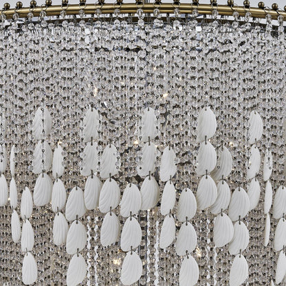 Farfalle 28-in 18 Light (40-watt) Brushed Champagne Gold Chandelier